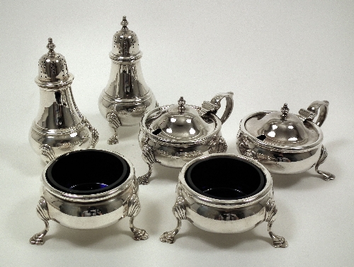 A George V and Edward VIII silver