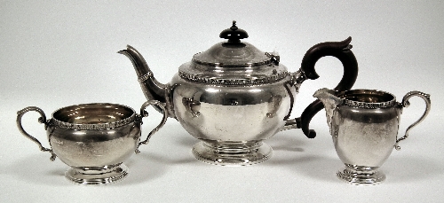 A George V bachelors silver three