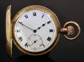 A George V gentleman's 9ct gol