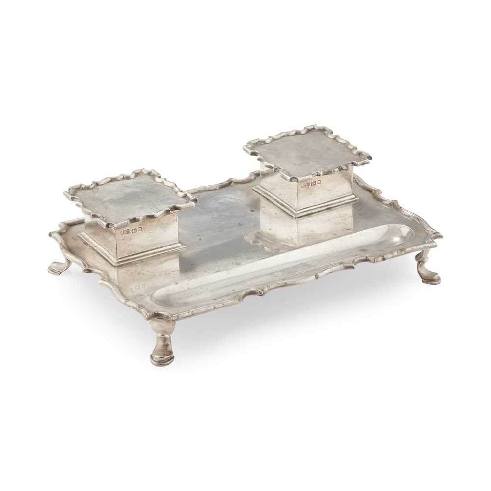 A GEORGE V INKSTAND R & W SORLEY,
