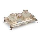 A GEORGE V INKSTAND
R & W SORL