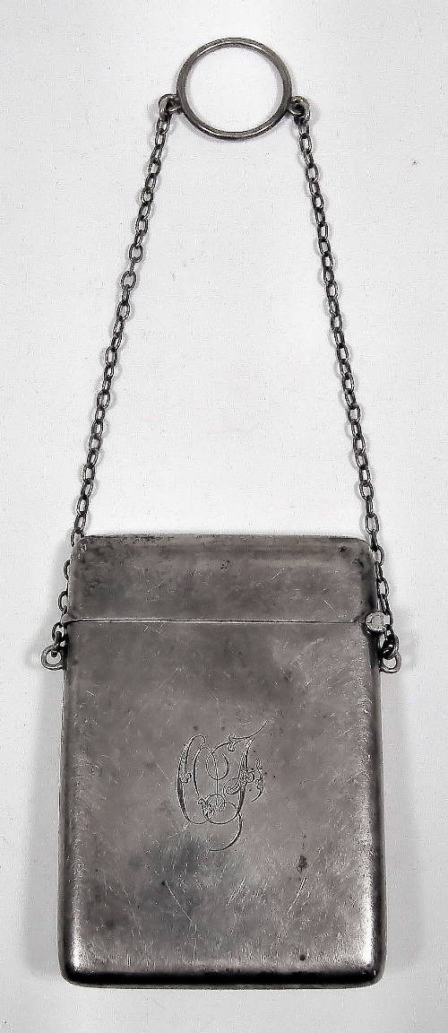 A George V lady's plain silver