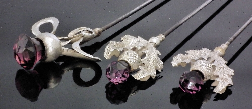A George V silver and paste set