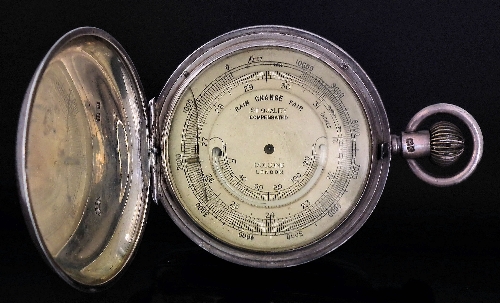A George V silver cased pocket