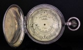 A George V silver cased pocket