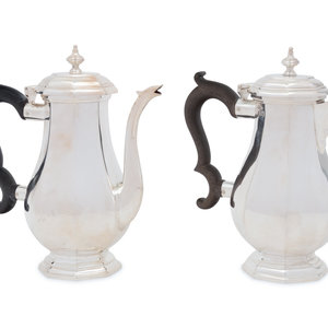 A George V Silver Coffee Pot and