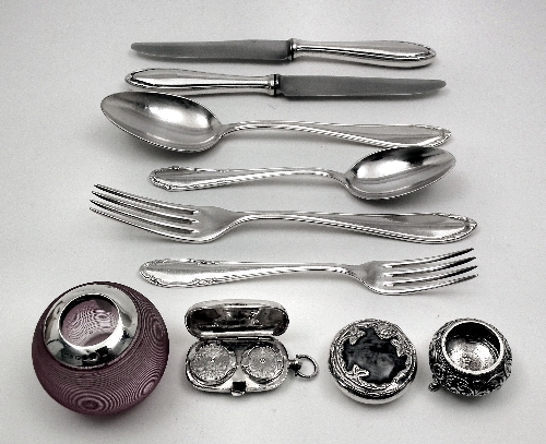 A George V silver mounted and
