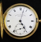 A George V Swiss 18ct gold hun