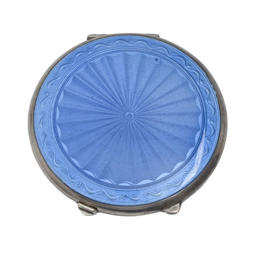 A George VI silver and blue