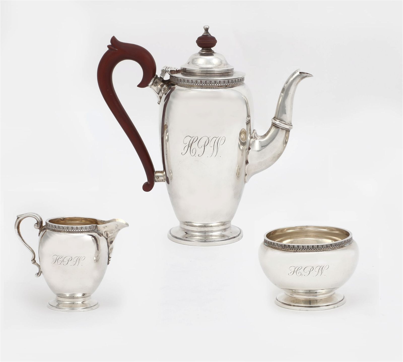 A GEORGE VI STERLING SILVER