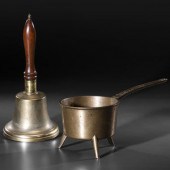 A Georgian Bell Metal Trifid F
