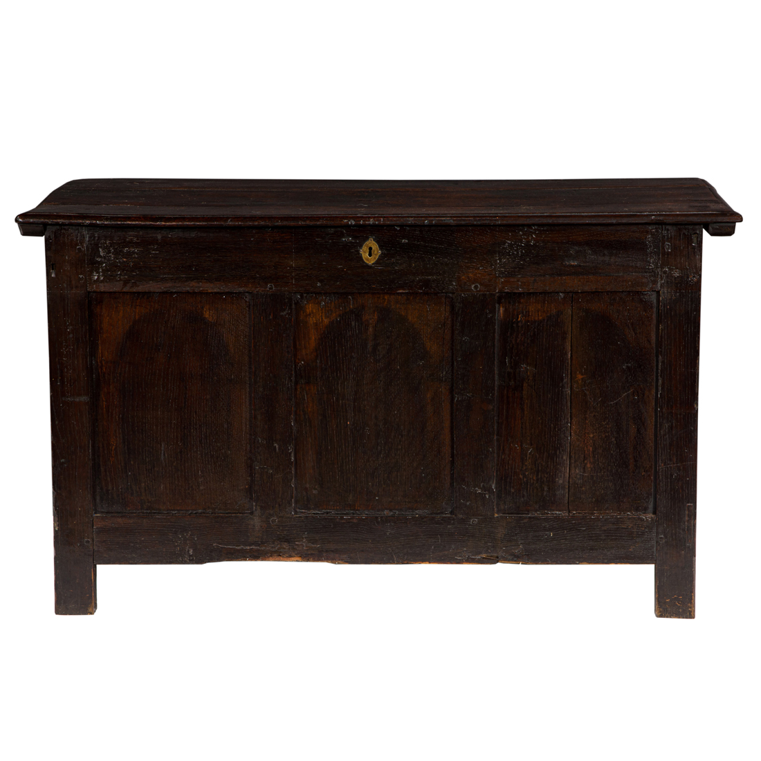 A GEORGIAN BLANKET CHEST CIRCA
