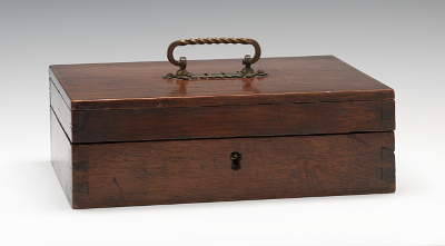 A Georgian English Dresser Box