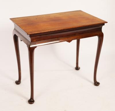 A Georgian mahogany rectangular