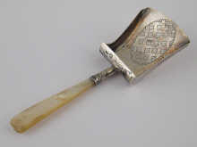A Georgian m.o.p.handled silver