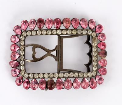A Georgian paste set buckle