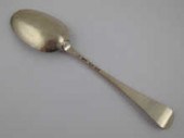 A Georgian silver Hanoverian e