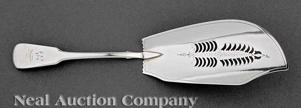 A Georgian Sterling Silver Fish