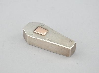 A Georgian Sterling Silver Snuff