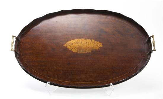 A Georgian Style Butler's Tray of