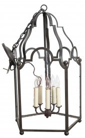 A GEORGIAN STYLE FOYER LANTERN