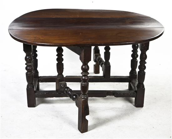 *A Georgian Style Gate-Leg Table