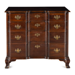A Georgian Style Mahogany Chest