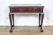 A GEORGIAN STYLE MAHOGANY FLIP