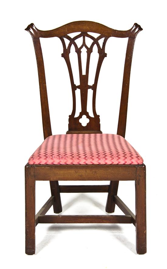 A Georgian Style Mahogany Side