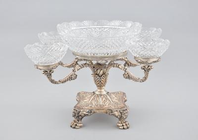 A Georgian Style Silver Plate and
