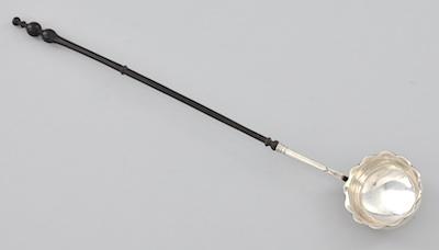 A Georgian Toddy Ladle The round