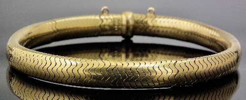 A German 15ct gold articulated