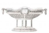 A GERMAN 800 SILVER PEDESTAL C