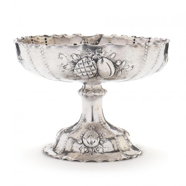 A GERMAN .800 SILVER PEDESTAL