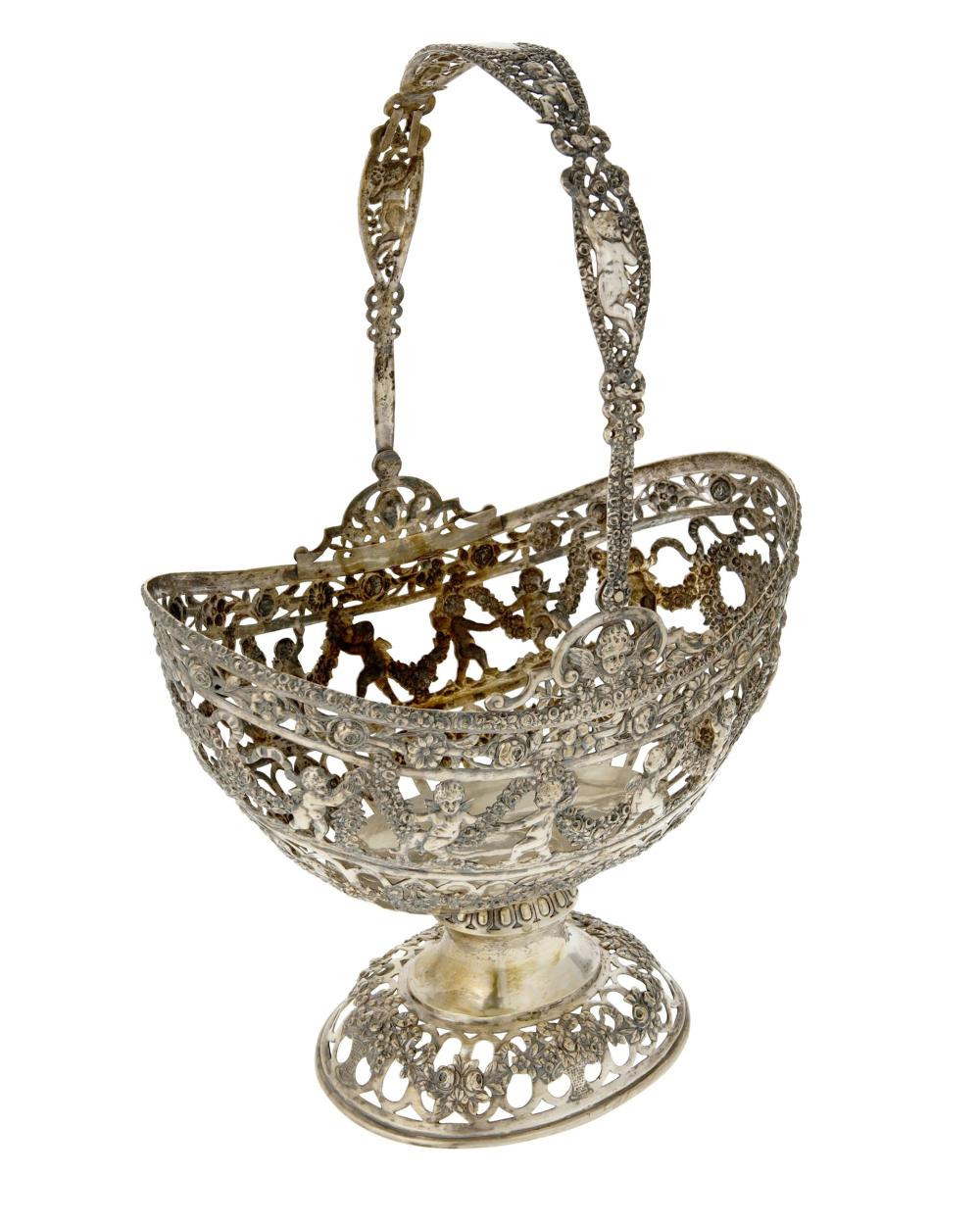 A GERMAN .800 SILVER RETICULATED