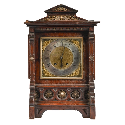A German architectural style mantel
