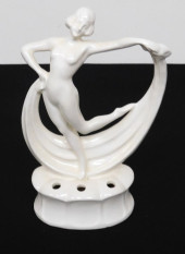 A GERMAN ART DECO DANCING WOMA