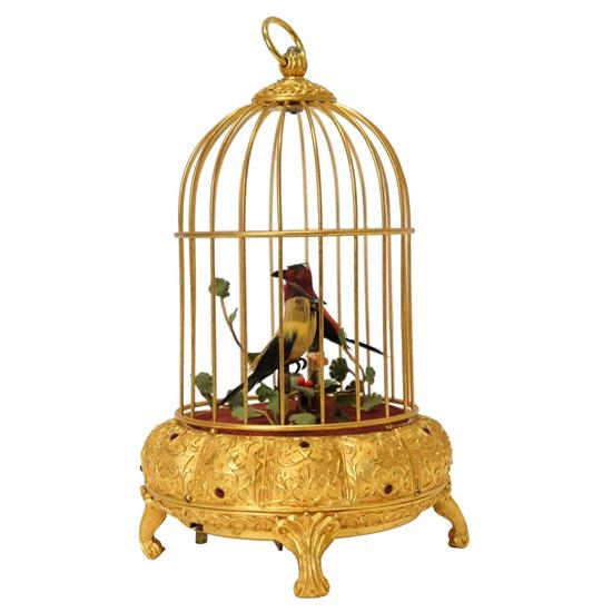 A German Automaton Musical Bird