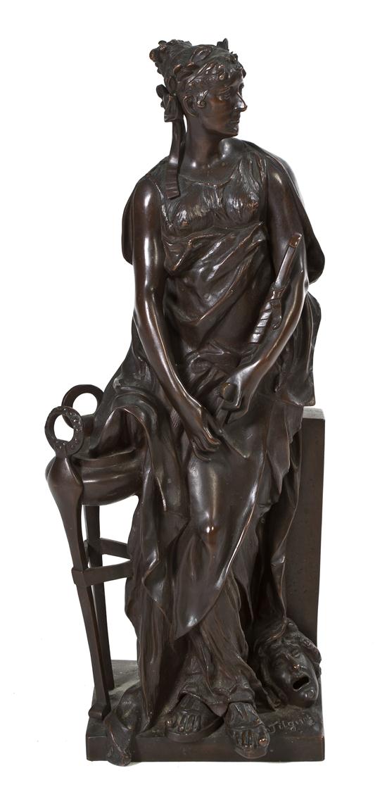 A German Bronze Figure Tilgner