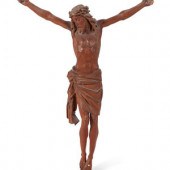 A German Carved Corpus Figure