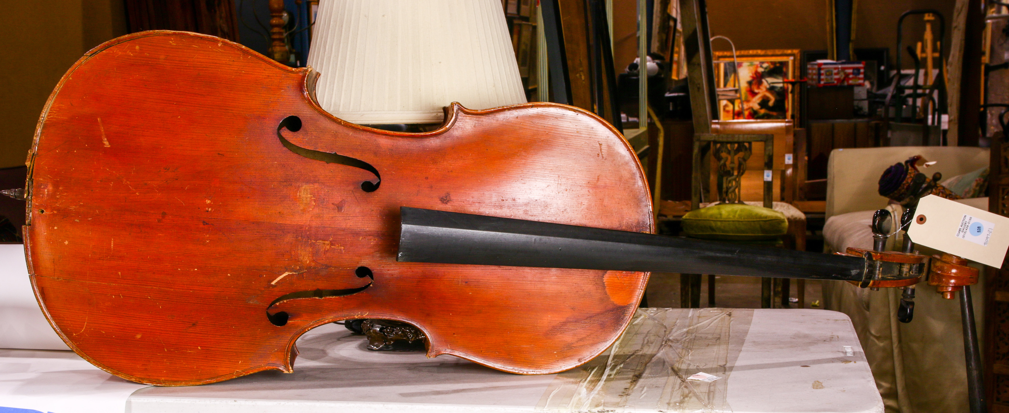 A GERMAN CELLO A German cello