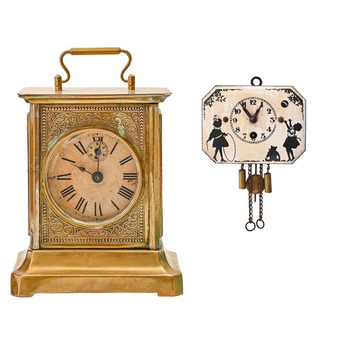 A German child's wall timepiece
