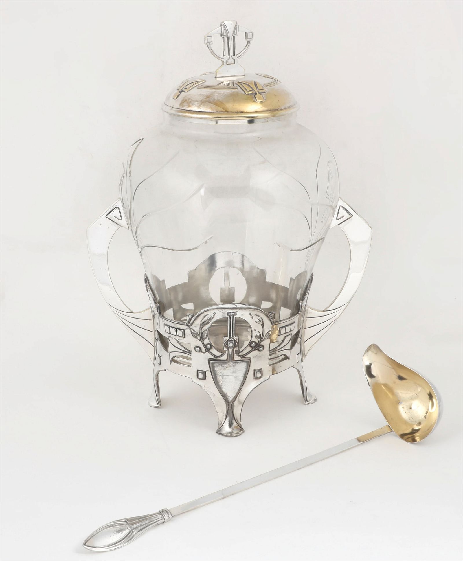 A GERMAN JUGENDSTIL PUNCH BOWL
