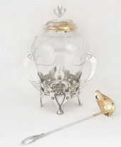 A GERMAN JUGENDSTIL PUNCH BOWL