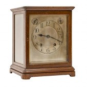 A German mahogany four-glass c