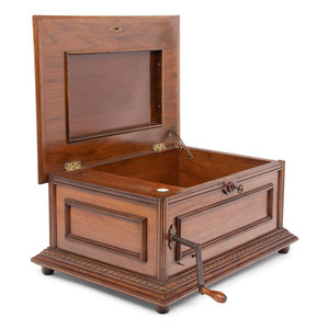 A German Music Box with Twelve
