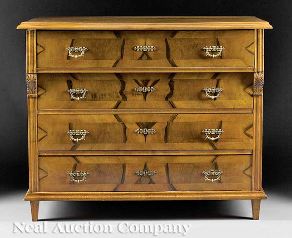 A German or Austrian Carved and