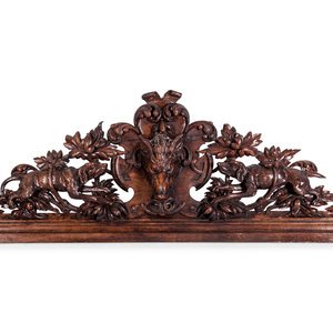 A German or Austrian Carved Oak