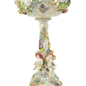 A German Porcelain Centerpiece 19TH