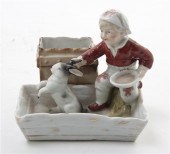 * A German Porcelain Figural M